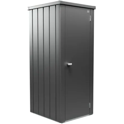 Biohort Julia L High metalen terraskast 77,7x87x180,9 cm donkergrijs metallic Biohort Julia L High metalen terraskast 77,7x87x180,9 cm donkergrijs metallic