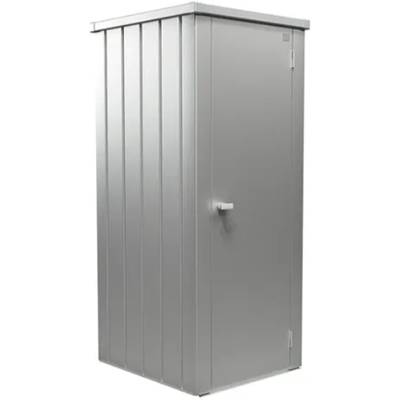 Biohort Julia L High metalen terraskast 77,7x87x180,9 cm zilver metallic Biohort Julia L High metalen terraskast 77,7x87x180,9 cm zilver metallic