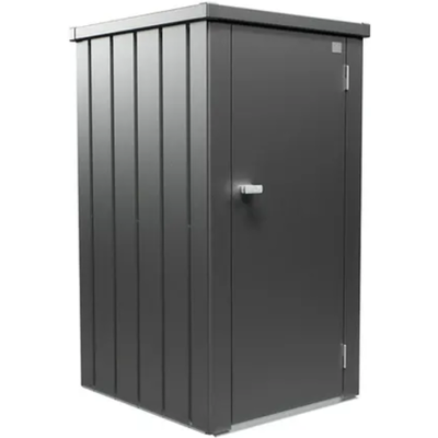 Biohort Julia L metalen terraskast 77,7x87x140,2 cm donkergrijs metallic Biohort Julia L metalen terraskast 77,7x87x140,2 cm donkergrijs metallic