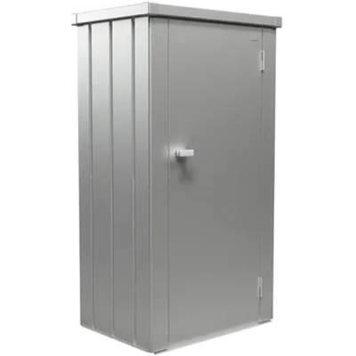 Biohort Julia M metalen terraskast 77,7 x 57 x 140,2 cm zilver metallic Biohort Julia M metalen terraskast 77,7 x 57 x 140,2 cm zilver metallic