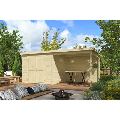 Outdoor Life Lars Tuinhuis 500x250 cm 28 mm vuren blank Outdoor Life Lars Tuinhuis 500x250 cm 28 mm vuren blank