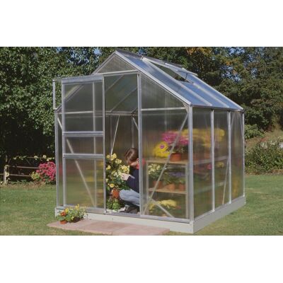 Royal Well Tuinkas Popular 66 aluminium - 4 mm polycarbonaat - 193x195 cm Royal Well Tuinkas Popular 66 aluminium - 4 mm polycarbonaat - 193x195 cm
