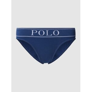 Polo Ralph Lauren Slip met logoprint, model 'Modern Brief'  - Marineblauw - Size: 63% Lyocell, 33% Polyamide, 4% Elastaan, 53% Lyocell, 35% Polyamide, 10% Elastaan, 2% Andere garen