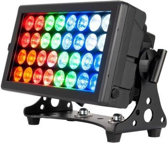 American DJ 32 HEX IP Panel LED Outdoor Floodlight, black