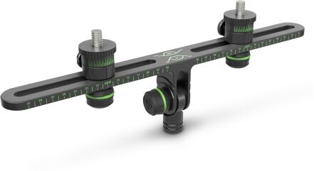 Gravity Stands Gravity MS STB 01 PRO addition splint for 2 microphones, black Gravity Stands Gravity MS STB 01 PRO addition splint for 2 microphones, black