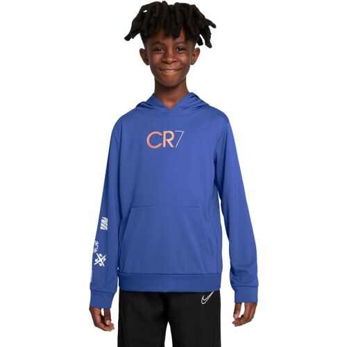 Nike Trainingstrui CR7 Hoodie Kids Blauw 140