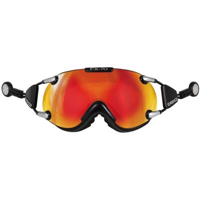 Casco Fx70 Carbonic Blk Orange Mirror Zwart M unisex Casco Fx70 Carbonic Blk Orange Mirror Zwart M unisex