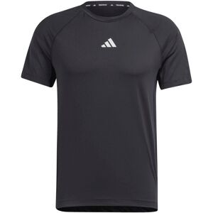 ADIDAS PERFORMANCE GYM+ TEE - T-Shirt - Zwart ADIDAS PERFORMANCE GYM+ TEE - T-Shirt - Zwart