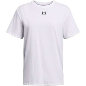Under Armour Campus Oversize Short Sleeve Wit M female Under Armour Campus Oversize Short Sleeve Wit M female