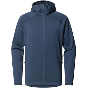 Haglöfs Magma Mid Hood Heren Blauw XL male Haglöfs Magma Mid Hood Heren Blauw XL male