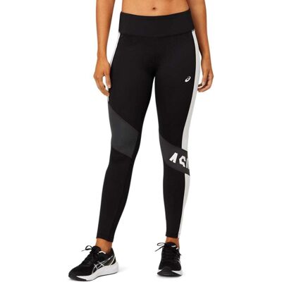 Asics Color Block Tight Zwart S female Asics Color Block Tight Zwart S female