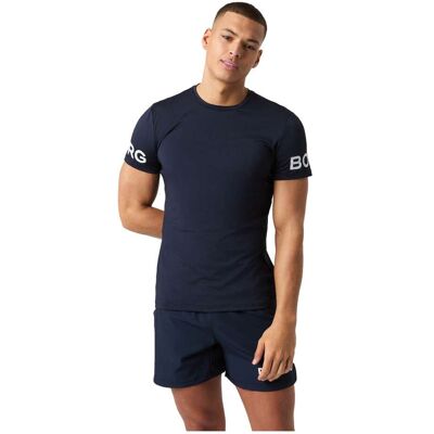 Bjorn borg Björn Borg Borg T-shirt Midnight-Blauw XL male Bjorn borg Björn Borg Borg T-shirt Midnight-Blauw XL male