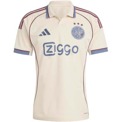 Adidas Ajax 25/26 Derde Shirt Ecru M male Adidas Ajax 25/26 Derde Shirt Ecru M male