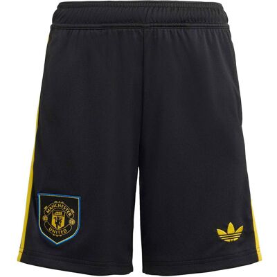 Adidas Manchester United 25/26 Derde Short Kids Zwart 152 kids Adidas Manchester United 25/26 Derde Short Kids Zwart 152 kids