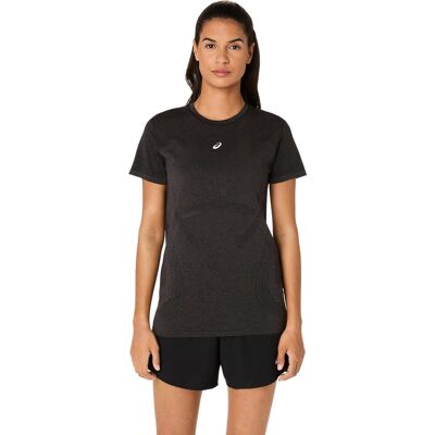 Asics Road Seamless Ss Top Zwart L female Asics Road Seamless Ss Top Zwart L female