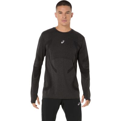 Asics Road Seamless Top Zwart L male Asics Road Seamless Top Zwart L male