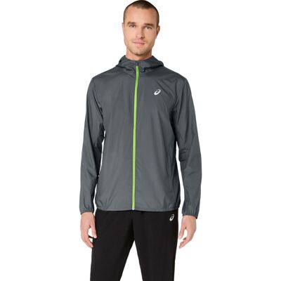Asics Core Jacket Grijs S male Asics Core Jacket Grijs S male