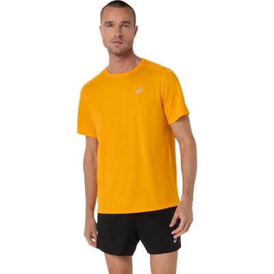 Asics Core Ss Top Heren Oranje L male Asics Core Ss Top Heren Oranje L male