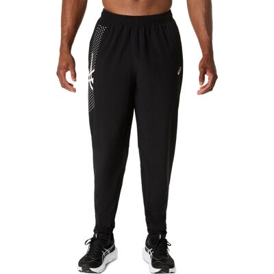 Asics Icon Pant Zwart XL male Asics Icon Pant Zwart XL male
