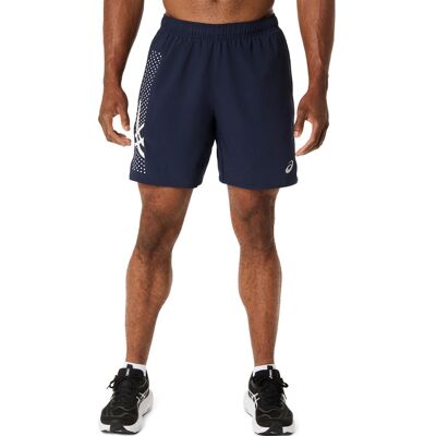 Asics Icon 7 Inch Short Zwart M male Asics Icon 7 Inch Short Zwart M male