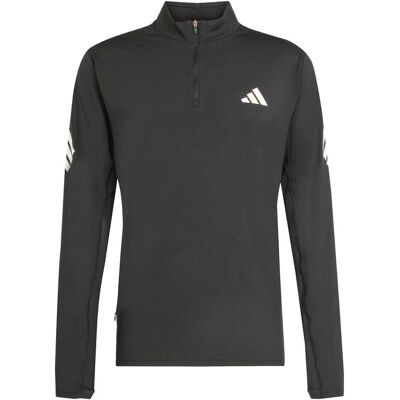 Adidas Adi365 Iconic Running 1/2 Zip Zwart S male Adidas Adi365 Iconic Running 1/2 Zip Zwart S male