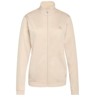 Adidas 3-stripes Trainingsjack Dames Beige L female Adidas 3-stripes Trainingsjack Dames Beige L female