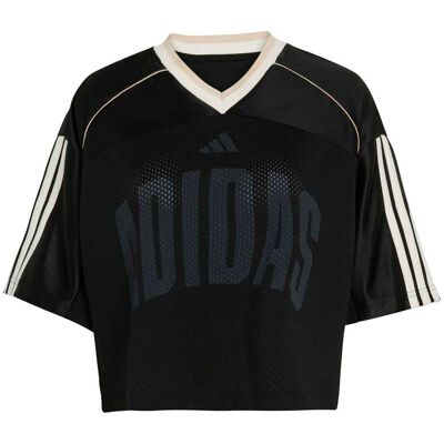Adidas Stadium Mesh Shirt Zwart S female Adidas Stadium Mesh Shirt Zwart S female