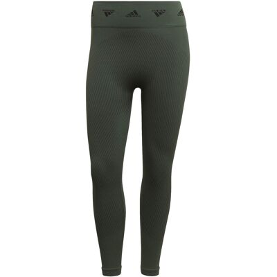 Adidas Aeroknit Training 7/8 Legging Groen S female Adidas Aeroknit Training 7/8 Legging Groen S female