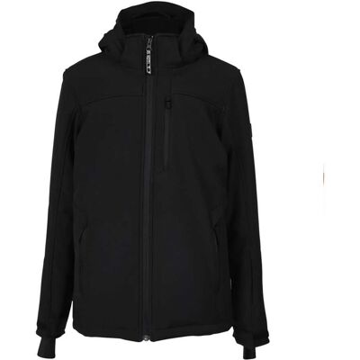 Brunotti Marsala-n Heren Softshell Jas Zwart 128 boys Brunotti Marsala-n Heren Softshell Jas Zwart 128 boys