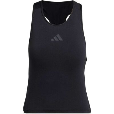 Adidas Power 3-stripes Racerback Beha Tanktop Zwart L female Adidas Power 3-stripes Racerback Beha Tanktop Zwart L female