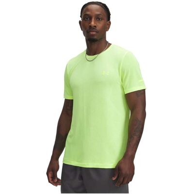 Under Armour Lime Naadloze Stride T-shirt - Sportkleding Under Armour Lime Naadloze Stride T-shirt - Sportkleding
