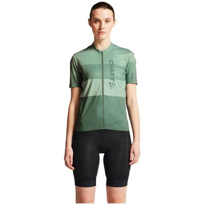 Craft Endur Logo Jersey Dames Groen L female Craft Endur Logo Jersey Dames Groen L female