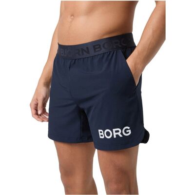 Björn Borg Borg Middennacht-Donkerblauw Shorts - Shorts Björn Borg Borg Middennacht-Donkerblauw Shorts - Shorts
