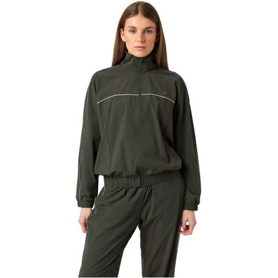 Bjorn borg Björn Borg Ace Track Jacket Dames Khaki S female Bjorn borg Björn Borg Ace Track Jacket Dames Khaki S female