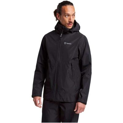 Tenson Winga Regenjack Heren Zwart 3XL male Tenson Winga Regenjack Heren Zwart 3XL male