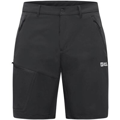 Jack Wolfskin Pico Trail Shorts Zwart 54 male Jack Wolfskin Pico Trail Shorts Zwart 54 male
