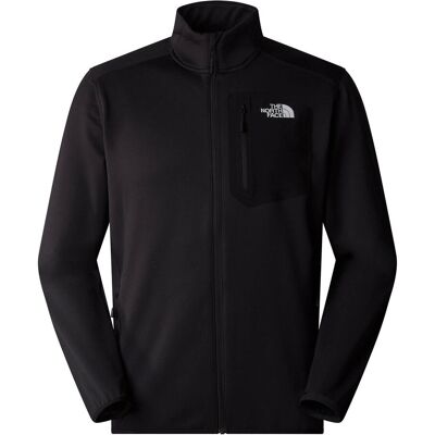 The North Face Glacier Full Zip Zwart XXL male The North Face Glacier Full Zip Zwart XXL male