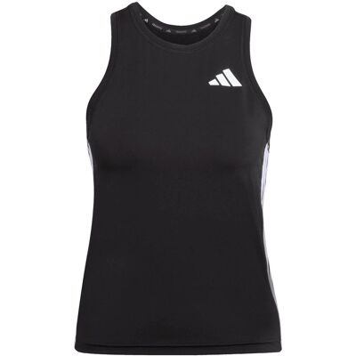 Adidas Train Essentials 3-stripes Workout Tanktop Dames Zwart M female Adidas Train Essentials 3-stripes Workout Tanktop Dames Zwart M female
