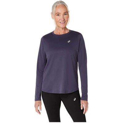 Asics Core Long Sleeve Top Blauw L female Asics Core Long Sleeve Top Blauw L female