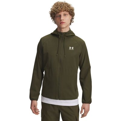 Under Armour Stretch Woven Windbreaker Groen S male Under Armour Stretch Woven Windbreaker Groen S male