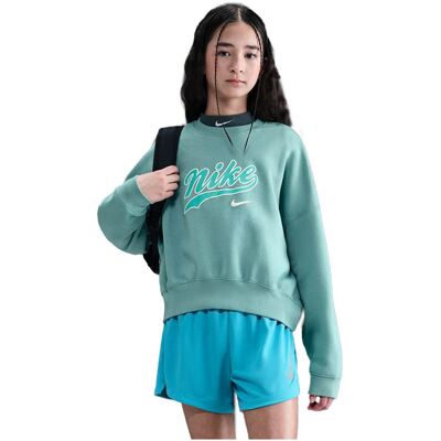 Nike Trend Fleece Crop Crew Groen 158/164 girls Nike Trend Fleece Crop Crew Groen 158/164 girls