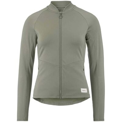 Craft Collective Zip Sweater Groen S female Craft Collective Zip Sweater Groen S female