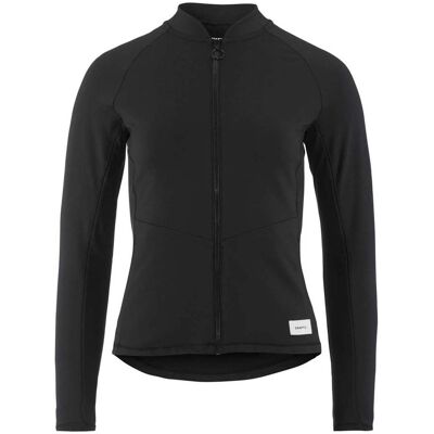 Craft Collective Zip Sweater Zwart M female Craft Collective Zip Sweater Zwart M female