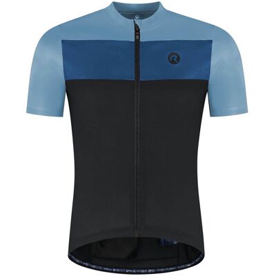 Rogelli Core Block Jersey Heren Zwart XXL male Rogelli Core Block Jersey Heren Zwart XXL male