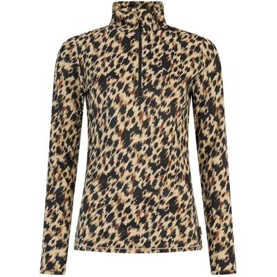 Protest Prtvessy 1/4 Zip Active Top Beige XL female Protest Prtvessy 1/4 Zip Active Top Beige XL female