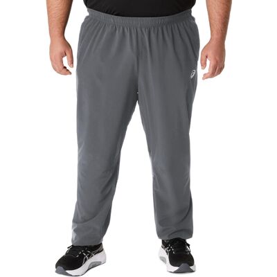 Asics Core Woven Pant Grijs L male Asics Core Woven Pant Grijs L male