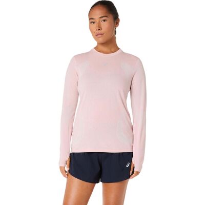 Asics Road Seamless Ls Top Roze L female Asics Road Seamless Ls Top Roze L female