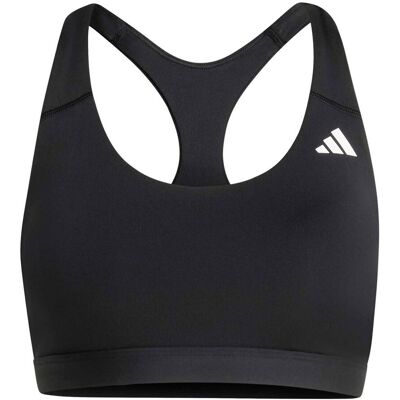 Adidas Optime Essentials Workout Medium Support Bra Zwart L female Adidas Optime Essentials Workout Medium Support Bra Zwart L female