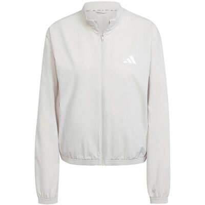 Adidas Essentials 3-stripes Trainingsjack Dames Beige XL female Adidas Essentials 3-stripes Trainingsjack Dames Beige XL female