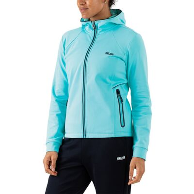 Sjeng Sports Finke Trainingsvest Dames Aqua / Turqoise XXL female Sjeng Sports Finke Trainingsvest Dames Aqua / Turqoise XXL female